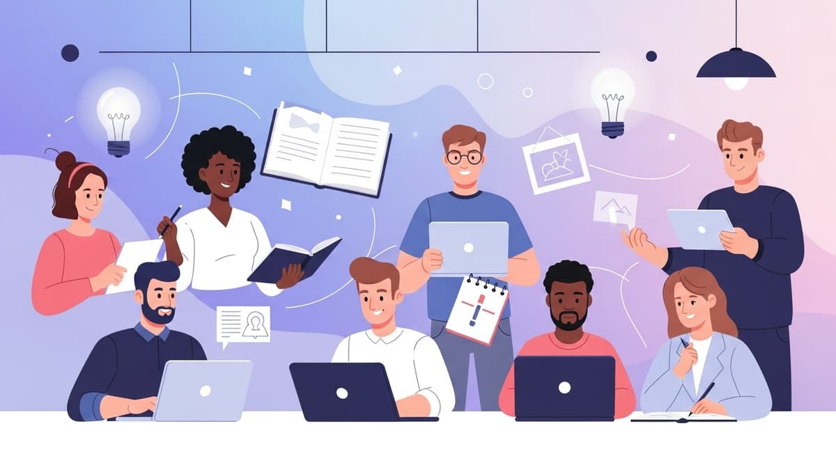 Team working together